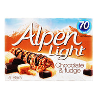 Alpen Light Cereal Bars - Chocolate & Fudge