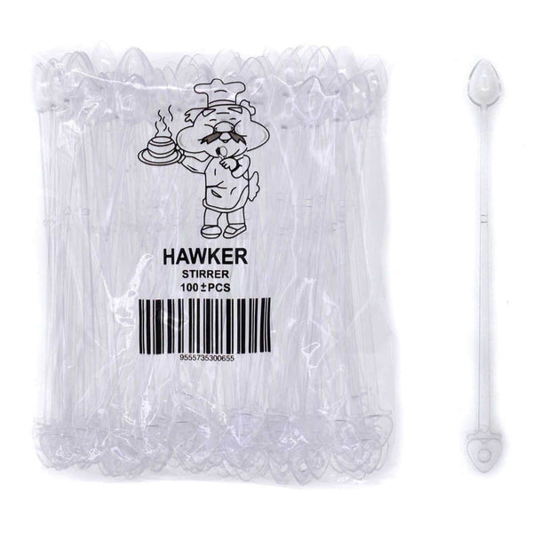 Disposable plastic stirrer